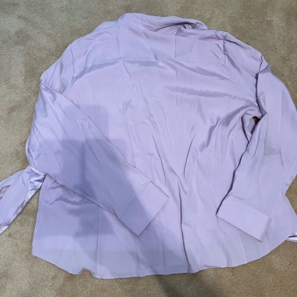Pari Passi Lavender Button Up Blouse - Picture 7 of 8